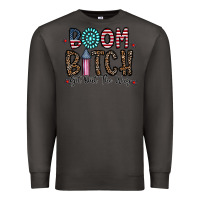 Smoke boom bitch Premium Sweatshirt - CowhideDigitalArt