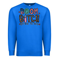 True Royal boom bitch Premium Sweatshirt - CowhideDigitalArt