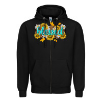 Black blessed tbw Zipper Hoodie - texasbilliewilder