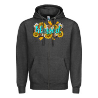 Charcoal Heather blessed tbw Zipper Hoodie - texasbilliewilder