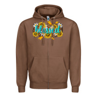 Chestnut blessed tbw Zipper Hoodie - texasbilliewilder
