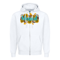 White blessed tbw Zipper Hoodie - texasbilliewilder