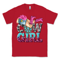Red cow girl Classic Tee - texasbilliewilder