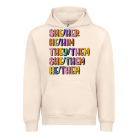 Sandshell lgbtq pronouns Urban Hoodie - MaliasSmallBusiness