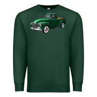 Sports Green western green truck right 34 view Premium Sweatshirt - FaDigitalArtStudio