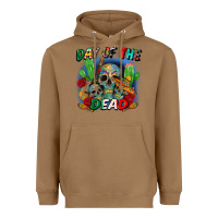 Toasted Coconut day of the dead Heavyweight Hoodie - CTS Tumbler Store