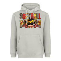 Moon Dust softball mom messy bun Heavyweight Hoodie - Zillion Design Studio
