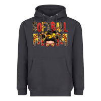 Smoke softball mom messy bun Heavyweight Hoodie - Zillion Design Studio
