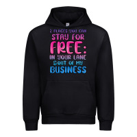Black 2 places you can stay for free in your lane and ou Urban Hoodie - MaliasSmallBusiness