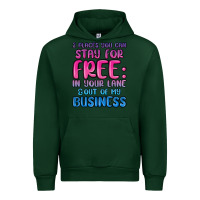 Forest Green 2 places you can stay for free in your lane and ou Urban Hoodie - MaliasSmallBusiness