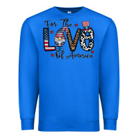 True Royal for the lovee of america gnome Premium Sweatshirt - CowhideDigitalArt