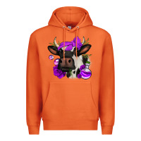 Carrot halloween roses cow Premium Hoodie - Jasminsmagicworld