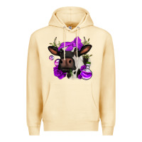Pina Colada halloween roses cow Premium Hoodie - Jasminsmagicworld