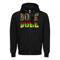Black dope Zipper Hoodie - Zillion Design Studio