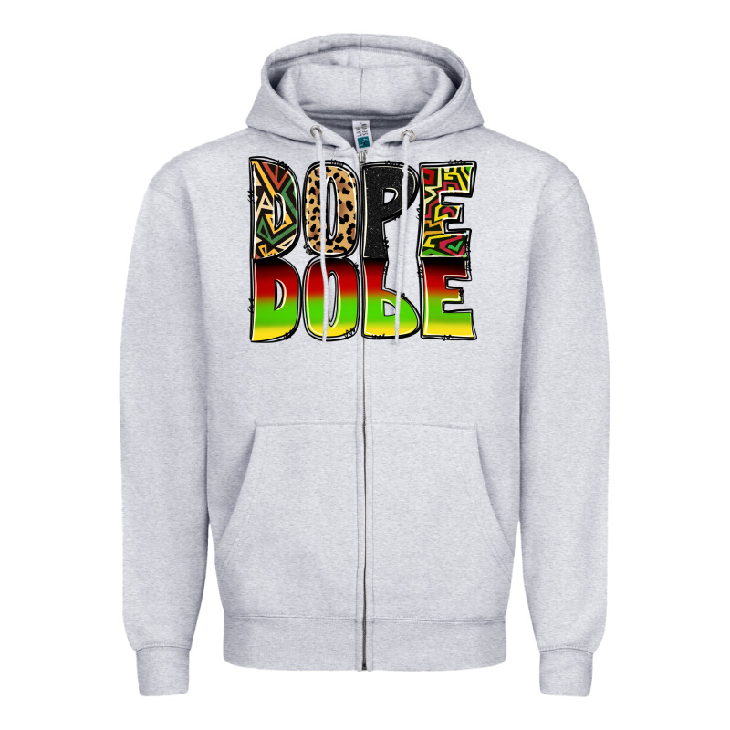 Dope Zipper Hoodie by Zillion Design Studio | Teevron