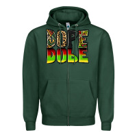 Sports Green dope Zipper Hoodie - Zillion Design Studio