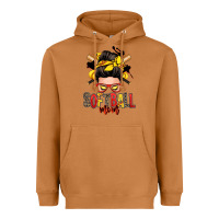Meerkat softball mom messy bun Heavyweight Hoodie - Zillion Design Studio