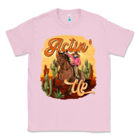 Bubblegum Pink cowgirl actin up Classic Tee - texasbilliewilder