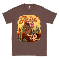 Chestnut cowgirl actin up Classic Tee - texasbilliewilder