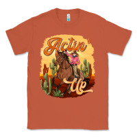 Copper cowgirl actin up Classic Tee - texasbilliewilder