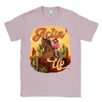 Lilac cowgirl actin up Classic Tee - texasbilliewilder