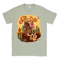 Matcha cowgirl actin up Classic Tee - texasbilliewilder