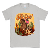 Moon Dust cowgirl actin up Classic Tee - texasbilliewilder