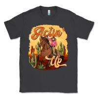 Smoke cowgirl actin up Classic Tee - texasbilliewilder