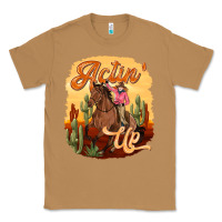 Toasted Coconut cowgirl actin up Classic Tee - texasbilliewilder