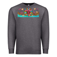 Charcoal Heather nurse sunflower libbey glass Premium Sweatshirt - HRA Design Shop