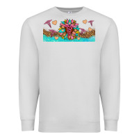 Dove Grey nurse sunflower libbey glass Premium Sweatshirt - HRA Design Shop