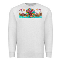 Oatmeal Heather nurse sunflower libbey glass Premium Sweatshirt - HRA Design Shop
