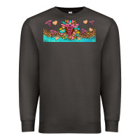 Smoke nurse sunflower libbey glass Premium Sweatshirt - HRA Design Shop