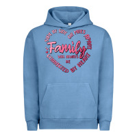 Pigment Pebble Blue family Urban Hoodie - MaliasSmallBusiness