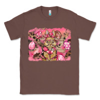 Chestnut pink camouflage bunny background Classic Tee - BarkalooDesign
