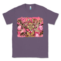 Lavender pink camouflage bunny background Classic Tee - BarkalooDesign