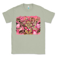 Matcha pink camouflage bunny background Classic Tee - BarkalooDesign