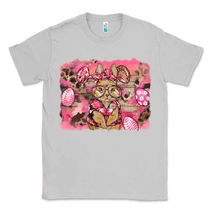 Pink Camouflage Bunny Background Classic Tee by BarkalooDesign | Teevron