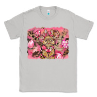 Moon Dust pink camouflage bunny background Classic Tee - BarkalooDesign