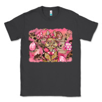 Smoke pink camouflage bunny background Classic Tee - BarkalooDesign