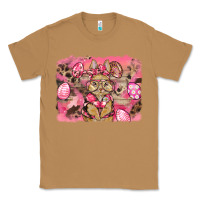 Toasted Coconut pink camouflage bunny background Classic Tee - BarkalooDesign