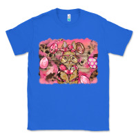 True Royal pink camouflage bunny background Classic Tee - BarkalooDesign