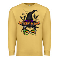 Antique Gold withcy mama Premium Sweatshirt - RacoonDesign
