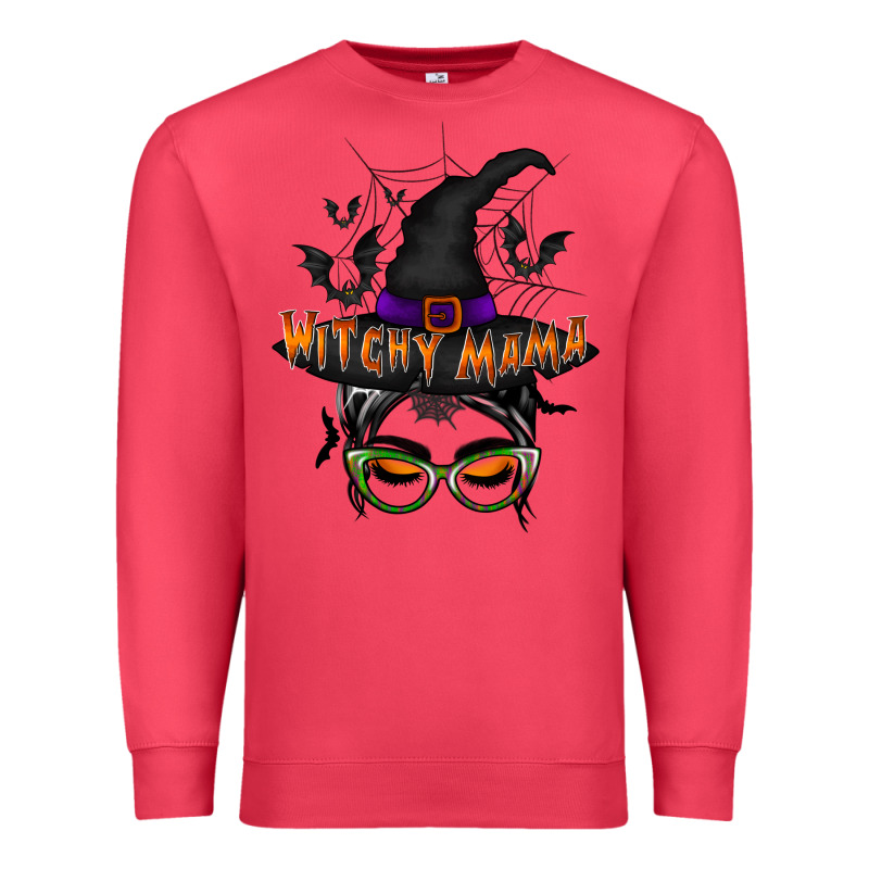 Withcy Mama Premium Sweatshirt by RacoonDesign | Teevron
