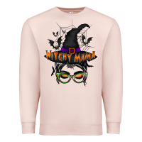 Pale Pink withcy mama Premium Sweatshirt - RacoonDesign