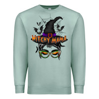 Seafoam withcy mama Premium Sweatshirt - RacoonDesign
