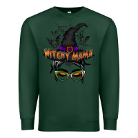 Sports Green withcy mama Premium Sweatshirt - RacoonDesign