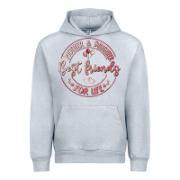 Heather Grey mother and daughter best friends for life Urban Hoodie - MaliasSmallBusiness