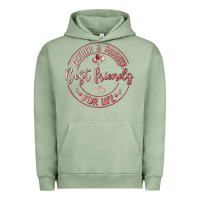 Pigment Oil Green mother and daughter best friends for life Urban Hoodie - MaliasSmallBusiness