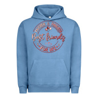 Pigment Pebble Blue mother and daughter best friends for life Urban Hoodie - MaliasSmallBusiness